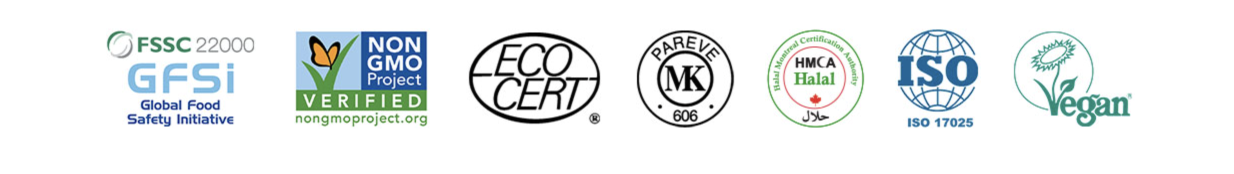 Logos certifications