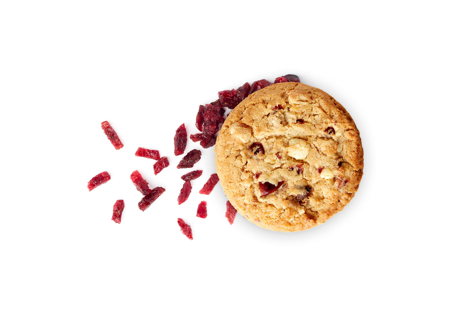 Biscuit et canneberges séchées - ingrédients