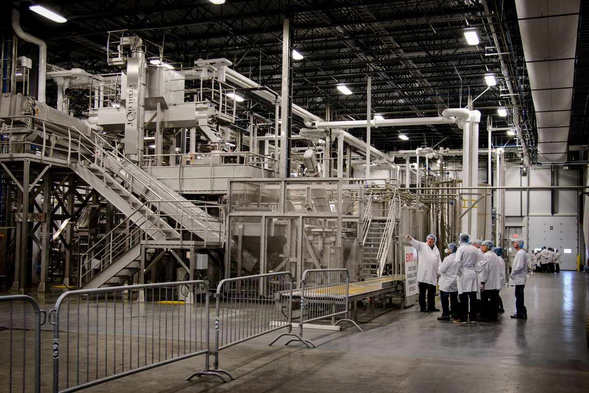 Investissement à l'usine de Plessisville