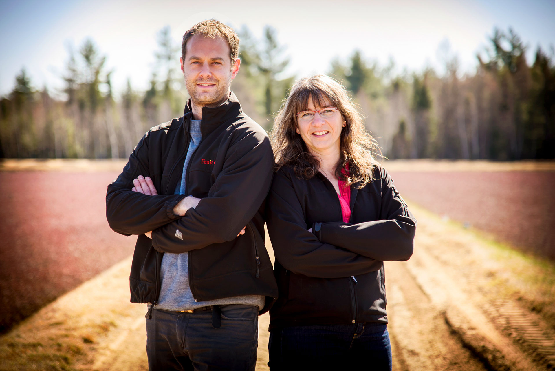 Fruit d'Or's producers on the field