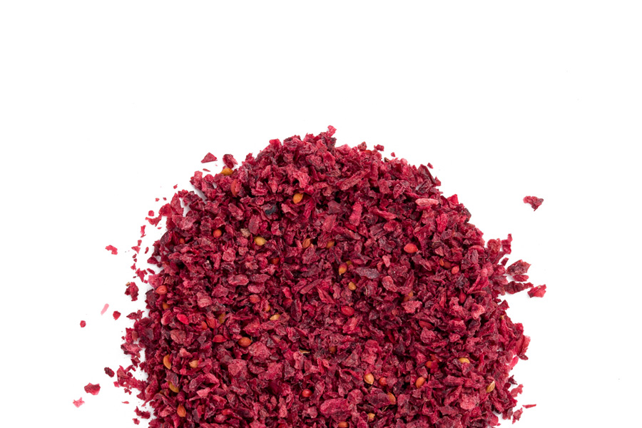 Organic dehydrated cranberry wooden granules supplier