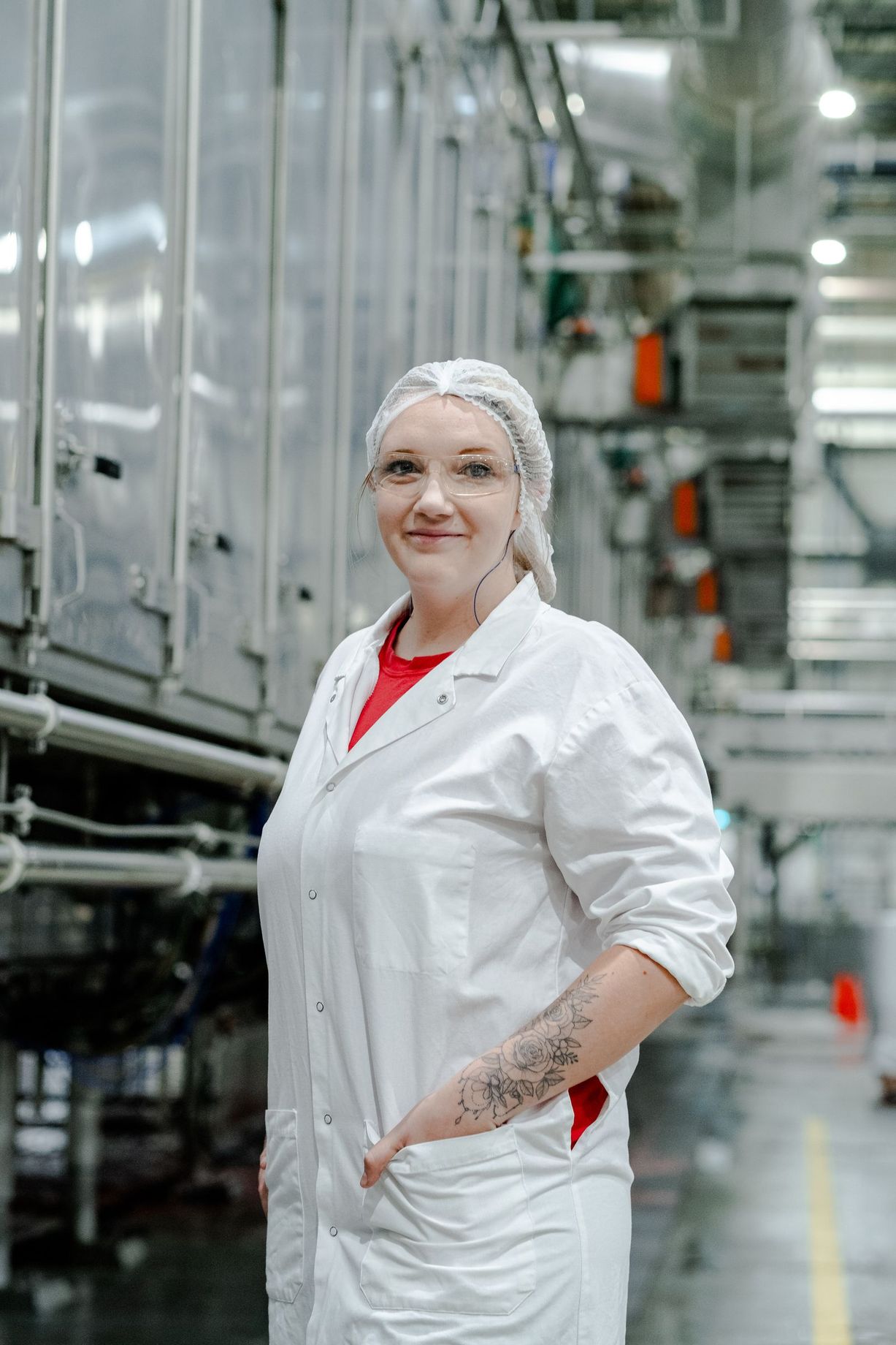 employée de production de Fruit d'Or