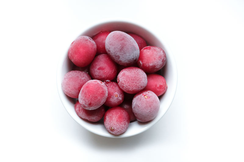 Organic frozen cranberry supplier