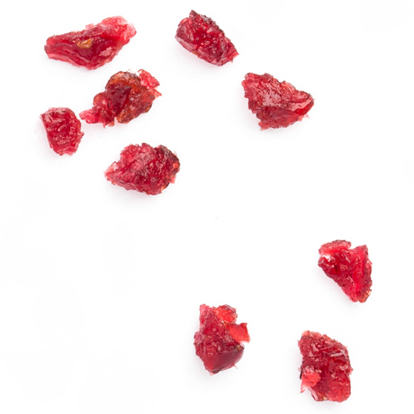 Canneberges séchées (sucrées), en dés 2x de Fruit d'Or
