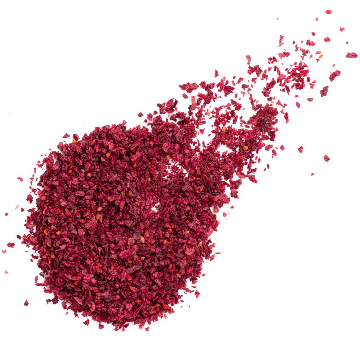 Organic dehydrated cranberry wooden granules supplier