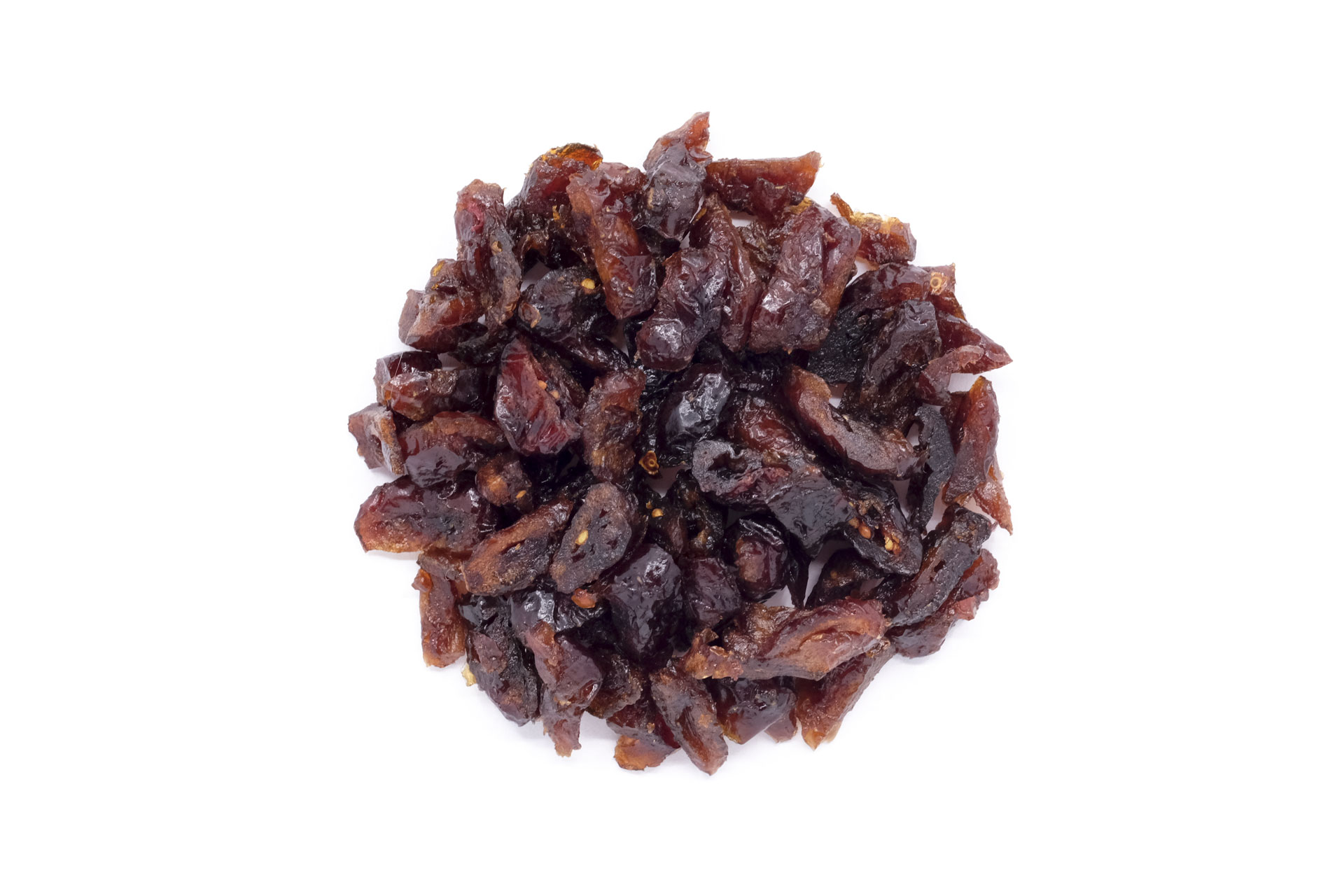 Organic, dried, sliced and apple juice infused cranberry supplier, Fruit d’Or