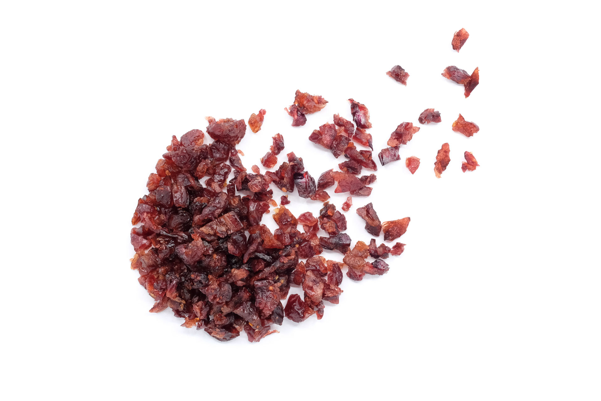 Cannerberges séchées non-sucrées biologiques, en dés 2X de Fruit d'Or