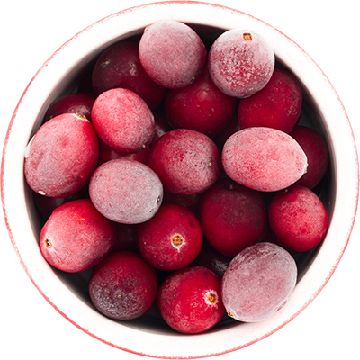 Canneberges congelées “Premium”, petits fruits de Fruit d'Or